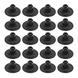 ECSiNG 20 Stück Unterboden-Schilder, Mutter-Clips, Isolationsplatte, Befestigungs-Clips, kompatibel mit Audi, kompatibel mit Skoda, Auto-Stoßstangen-Isolierung, Befestigungsclip