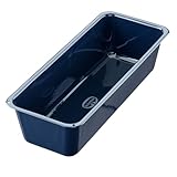 Dr. Oetker Kastenform 30 cm Back-Liebe Emaille – Schnitt- & kratzfeste Backform mit Emaille Beschichtung – 30er Kasten Brotbackform in Dunkelblau
