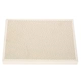 Cyrank Keramische Lötplatte, Keramik-Lötplatte, Lötunterlage, Waben-Lötmatte Lötblock zum Schmelzen von Goldgusswerkzeugen, Werkzeugen zur Schmuckherstellung, 13,5 x 9,5 cm