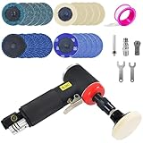 Mini Poliermaschine Auto Set, Druckluftschleifer, Kleine Schleifmaschine, Polishing Machine, Autopoliermaschine - Vielseitiges Schleif - und Polierwerkzeug für Schnelle und Effiziente Ergebnisse