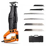 DBMGBd Knochensäge, Profi Metzger Knochenbandsäge für Knochen Schneiden Speck, Elektrisch Metzger Gefriergutsäge Säbelsäge zum Schneiden von Knochen Metall Holz Kunststoff