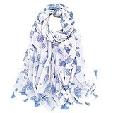 FAIRYGATE Halstuch Damen Stola Festlich Tuch Mit Fransen Weicher Fransenschal Für Hochzeit Party Schals & Tücher Für Abendkleid 15240