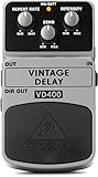 Best Price Square Guitar Pedal, Vintage DELAY VD400 by BEHRINGER