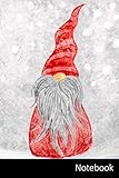 Notebook: Nisse, Noël, Père Noël, Neige Carnet / Journal / Livre d'écriture / Calepin / Agenda / Notes - 6 x 9 pouces (15,24 x 22,86 cm), 150 pages, surface brillante.
