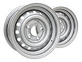Trailerparts4u 2X Anhänger Felge Stahl 6J x 13 112x5 ET30 950KG ML 67 Tragkraft Wohnwagen Rad