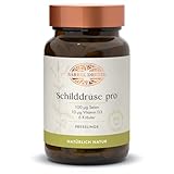 Schilddrüse Tabletten mit Selen 100µg + Vitamin D3 + Eisenkraut + Melisse + Alfalfa (125 Stk) 100% Natürliche Herstellung Deutschland, Selenhefe, Stoffwechsel, Schilddrüse Pro BÄRBEL DREXEL®