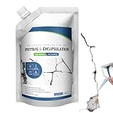 Rissreparaturversiegelung Plattenbeton, Rissfüller für Beton, Betonrissfüller, hochelastischer Zementrissfüller, selbstnivellierendes Betonplatten-Reparaturdichtmittel für Dächer, Einfahrten, Gehwege,