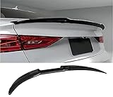 Auto Kofferraum Heck Spoiler für Mercedes Benz/AMG SLK SLC R170 R171 R172 SLK 55 32, Spoiler Heckspoiler Heckflügel Car Tuning Accessories,Bright Black