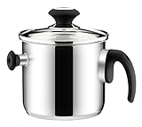 Tescoma doppelwandiger Simmertopf mit Deckel und Überdruckventil, induktionsgeeignet, Ø 16 cm, 2l