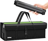 Ebike Akku Tasche, Upgrade 6 Schichten Brandschutz Feuerfest Akku Tasche bis 1400°C, Wasserdicht Explosionssicher, Lipo Safe Bag für Lagerung Transport Aufladung, Ebike akku schutzhülle Großraum（L）