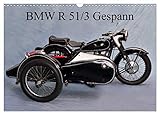 BMW R 51/3 Gespann (Wandkalender 2026 DIN A3 quer), CALVENDO Monatskalender: ein edles Gefährt (CALVENDO Mobilitaet)