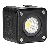 Rollei Lumis Solo 2 Led Würfel Kamera, Kleiner Videoleuchte inkl. Farbfilter für den Einsatz unterwegs, Mini Cube Makro Licht Fotografie 70g 5500K mit Akku, Led-Videoleuchte-Video-Licht-Würfel
