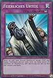 MAZE-DE063 - Feierliches Urteil - Super Rare - 1. Auflage - Deutsch - Maze of Memories - mit LMS Trading Fieldcenter-Karte Yugioh