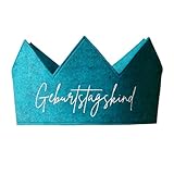 Geburtstagskrone | Geburtstagskind | Meerestürkis