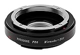 Fotodiox Pro Lens Mount Adapter Compatible with Miranda (Mir) Lenses on Canon EOS EF/EF-S Cameras