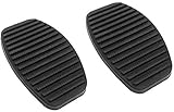 Yurefax Bremskupplungspedal-Pad-Abdeckungen, 2 Stück, for Fiat Barchetta 500 Brava Bravo Doblo Albea Punto Fiorino Palio Marea, for Lancia, Autopedalschutz für Fußstütze