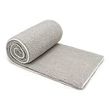 Best Wool Merino Wolldecke Schurwolle 140x200 cm - Kuscheldecke aus 100% Merino Schafwolle - Groß und Flauschige Decke Wolle - Gewicht 500g/m2 - Atmungsaktives Material