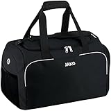 JAKO Sporttasche Herren Classico - Gym Bag mit Innentasche, geräumigem Hauptfach mit 2 Wege-Reißverschluss & Mesh-Fach, Verstellbarer Schultergurt