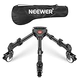 NEEWER Fotostativ Dolly, Heavy Duty 50lbs Kapazität Stativ Räder mit 3 Zoll Gummiräder, verstellbare Beinhalterung und Tragetasche für Canon Nikon Sony DSLR Kameras Camcorder Foto Video Beleuchtung