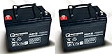 Q-Batteries Ersatzakku für Shoprider Portas 2 St 12LCP - 36 / 12V - 36Ah Zyklentyp AGM VRLA