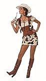 TH-MP Cowgirl Western Kostüm Damenkostüm Wilder Westen Saloonkleid Rodeo Faschingskostüm Karneval (36)