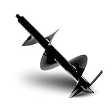 MS-Point 300mm Bohrer - Ersatzbohrer für Erdbohrer Pfahlbohrer Erdlochbohrer Erdbohrgerät