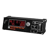 Logitech G Saitek Pro Flight Multi-Panel, Autopilot-Controller für Flug Simulatoren, LCD-Display, Automatische Schubregelung, Echtzeit-Anzeigen, Dedizierte Bedienelemente, USB-Anschluss, PC - Schwarz
