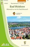 W263 Bad Waldsee - Biberach an der Riß, Bad Wurzach: Wanderkarte 1:25.000 (Karte des Schwäbischen Albvereins)