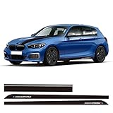 Sport Tür Seitenstreifen Rock Aufkleber Motorhaube Motorabdeckung Aufkleber, für BMW 1er F20 F21 F40 118i 128i 135i M