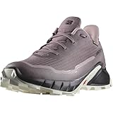 Salomon Alphacross 5 Gore-Tex wasserdichte Damen Trail-Laufschuhe, Outdoor-bereit, Wasser- und Wetterschutz, Anhaltender Komfort, Moonscape, 40 2/3