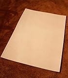 Förster-Fellnest Echt Leder Zuschnitt 24x32 cm, Blankleder, Dickleder, Punzierleder - kräftige, pflanzlich, vegetabil gegerbte Rindleder, Vollrindleder mit ca. 3,2 mm Stärke und echtem Narbenbild