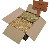 agrar-store 5kg Stroh + 5kg Heu I Heu + Stroh I Strohballen I Heuballen I Kaninchenstroh I Meerschweinchenstroh I Kaninchenheu I Meerschweinchenheu