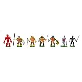 MEGA Mattel Bloks DMX21 - Teenage Mutant Ninja Turtles Mikro-Aktions-Figuren Sortiment Blindpacks rollierend