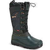 DEMAR Thermostiefel Jagdstiefel mit WOLLE gefüttert HUNTER PRO, Grün, 44 EU