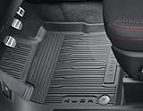 Original Ford Kuga 2020 - Aktuell Allwetterfußmatten in wannenform mit hochstehenden Kanten für vorne, Schwarz