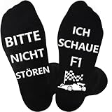 BOYATONG Rennwagen/Sportwagen Neuheitssocken, F1 Fun Socken Adventskalender Füllung Männer, Geschenke für Männer Geburtstagsgeschenk Weihnachtsgeschenke, Rennsport Fan Geschenke Weihnachten