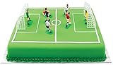 PME FS009 Fußball Topper für Kuchen und Cupcakes 9er Set, Kunststoff, Multicolored, 10 x 4 x 6.3 cm