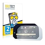 BROTECT 2X Entspiegelungs-Schutzfolie kompatibel mit BMW R 1250 RS 2019 Connectivity TFT 6.5" Displayschutz-Folie Matt, Anti-Fingerprint
