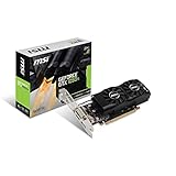MSI GeForce GTX 1050 TI 4GT LP 4GB Nvidia GDDR5 1x HDMI, 1x DP, 1x DL-DVI-D, 2 Slot Low Proflie, Afterburner OC, Nvidia G-Sync, Grafikkarte, schwarz