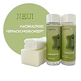 KERALUX Lederpflegeset P für Ledercouch und Auto Leder. Enthält Lichtschutz. Auch für Longlife Leder. Je 200 ml Reiniger und Pflege Lotion. Von LCK Möbelpflege