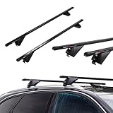 RIDIGO Dachträger für Audi A4 B9 Avant ab 2016 geschlossene (integrierte) Dachreling