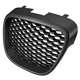 Kühlergrill Für Seat Leon 1P MK2 Für Altea 5P Für Toledo MK3 2006-2009 1133007 Hitzebeständiger Kühlergrill Grille Honeycomb Front Bumper Grill Grill Front(Matt-schwarz)