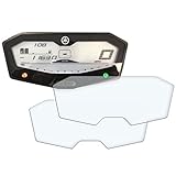 2X Yamaha MT-07 / FZ-07/700 (2014-2020) Tracer Displayschutzfolie Tachoschutzfolie Screen Protector - Ultra Clear
