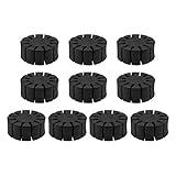 DONGKER Pfeilhalter, 10 Stück Rund Eva Schaum Pfeil Trenngitter, Köcher für Pfeile, Pfeil Separator Halter fur Jagd, Schussübung