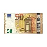 Litfax GmbH 50€ Euroschein/Spielgeld ca. 108x58 mm, je Pack. 25 Stück (1 PG)