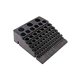 guangzhou Schwarz Bohrer Aufbewahrungsbox Fräser Fräser Finishing Holder Organizer Fall Fräser Fräser Aufbewahrungsbox Dunkel