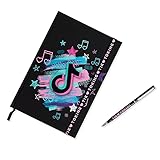 TikTok Notizbuch A5 liniert mit Stift, Tagebuch Mädchen, School Supplies Schreibwaren Set