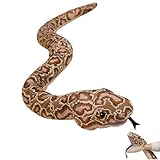 champracer Schlange Kuscheltier, Schlange Handpuppe, Plüschtier Schlange, Niedliches Schlange Plüschtier, Rollenspiel interaktives Spiel Und Puppentheater für Kinder (90CM)