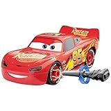 Revell Lightning McQueen I Disney Cars Auto mit Licht & Sound I First Construction Bausatz für Kinder ab 4 Jahren I Interaktive Funktionen I Einfacher Zusammenbau