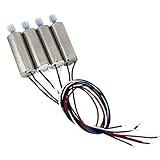 Nuofany 4Pcs Mini A-B Positiv Negativ 720 Motor Reparatur Ersatzteile für Syma X5/X5C/M68 RC Quadcopter Motor